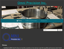 Tablet Screenshot of omniprecision.com